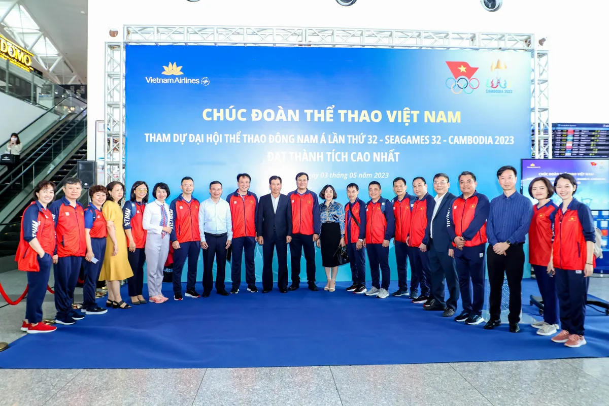 Đoàn Thể thao Việt Nam chính thức lên đường dự SEA Games 32   - Ảnh 1.