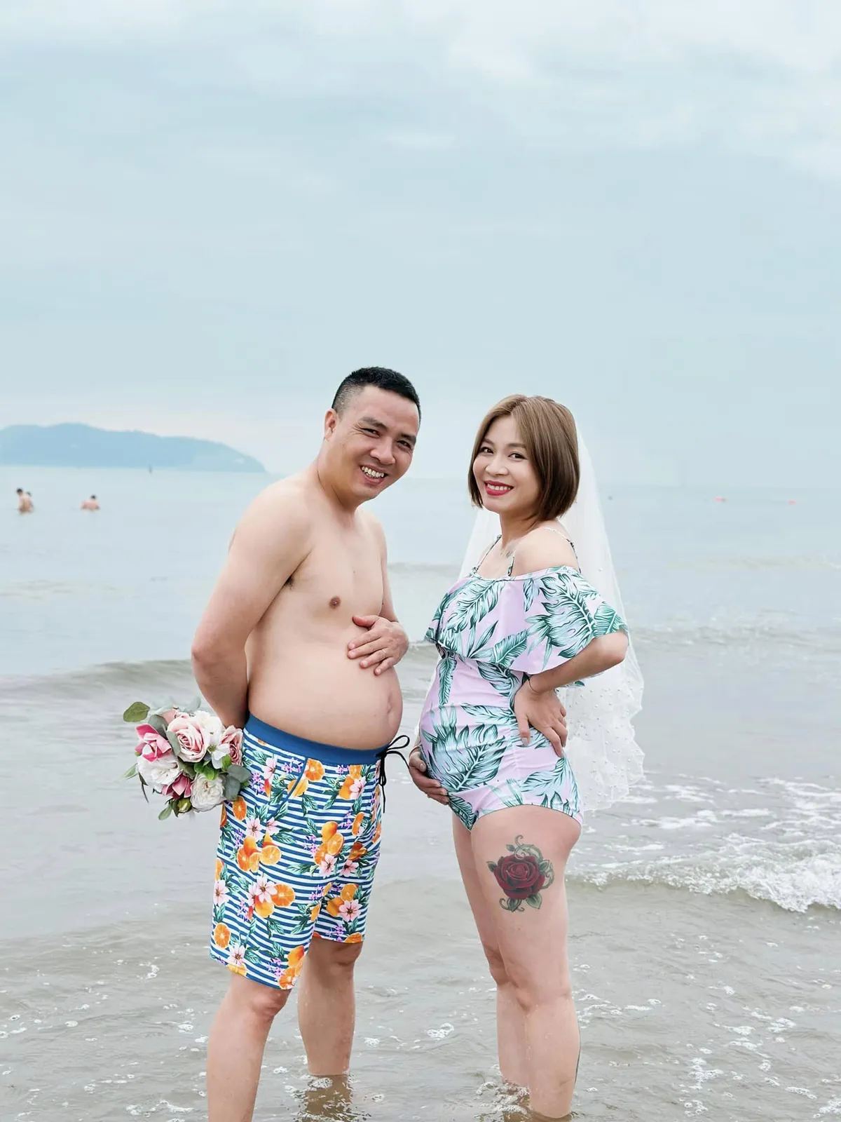 MC Hoàng Linh chụp ảnh cưới độc ở biển - Ảnh 17.