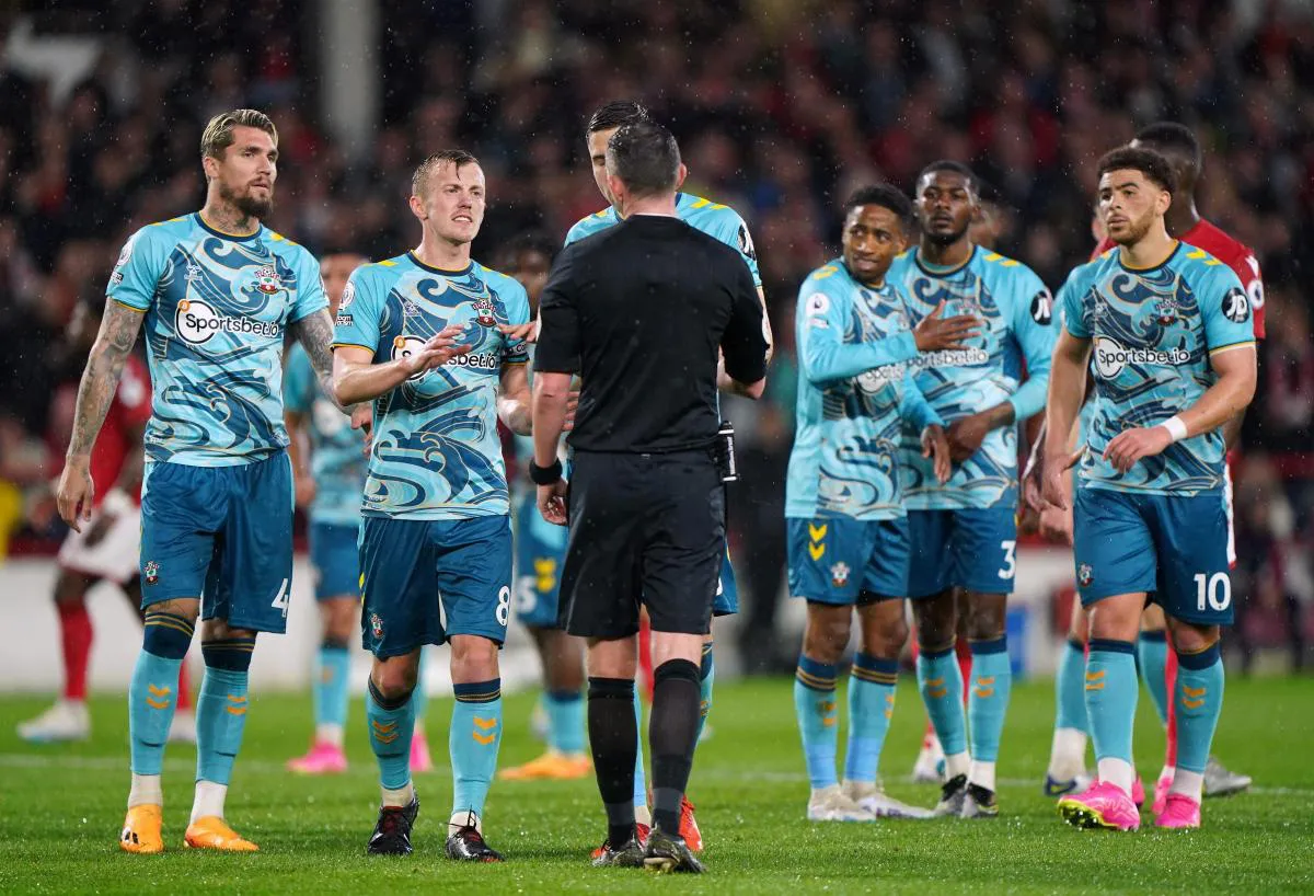Southampton đặt một chân xuống giải hạng Nhất - Ảnh 1. Southampton đặt một chân xuống giải hạng Nhất - Ảnh 1.