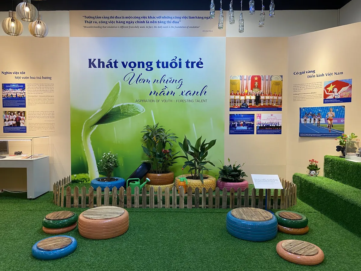 Triển l&atilde;m chuy&ecirc;n đề đặc biệt  &ldquo;Thi đua &aacute;i quốc - Ươm những mầm xanh&rdquo; - Ảnh 5.