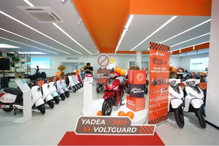 Yadea khai trương showroom đầu ti&ecirc;n theo ti&ecirc;u chuẩn mới tại Việt Nam - Ảnh 2.
