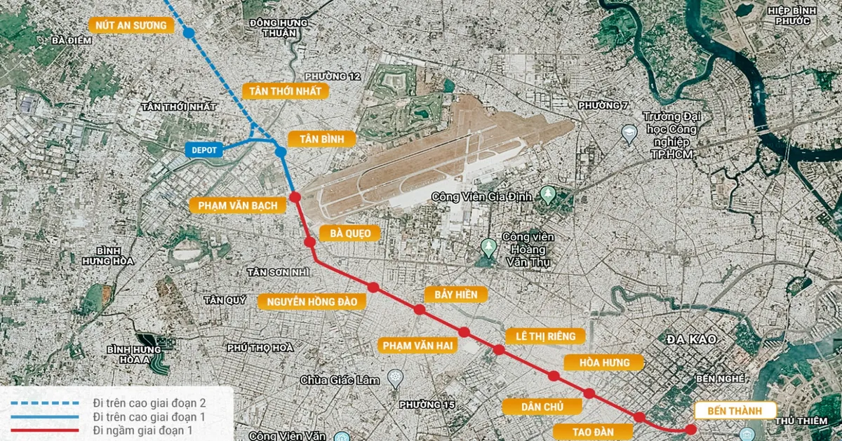 TP Hồ Chí Minh: Sắp khởi công di dời công trình hạ tầng kỹ thuật tuyến Metro số 2 - Ảnh 1.