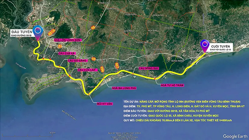 Bà Rịa - Vũng Tàu: Khời công 3 dự án giao thông ‘động lực’ - Ảnh 7.