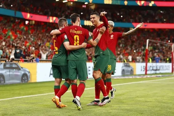 V&ograve;ng loại Euro 2024 | Bồ Đ&agrave;o Nha thắng trận thứ 3, Bỉ chia điểm trước &Aacute;o - Ảnh 4.