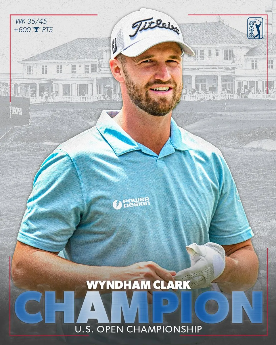 Các nhà vô địch golf tuần qua: Dấu ấn chiến thắng của Wyndham Clark và Leona Maguire - Ảnh 1. Các nhà vô địch golf tuần qua: Dấu ấn chiến thắng của Wyndham Clark và Leona Maguire - Ảnh 1.