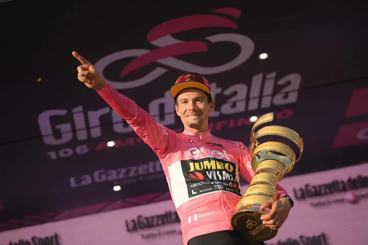 Primoz Roglic sẽ không tham dự Tour de France 2023 - Ảnh 1. Primoz Roglic sẽ không tham dự Tour de France 2023 - Ảnh 1.