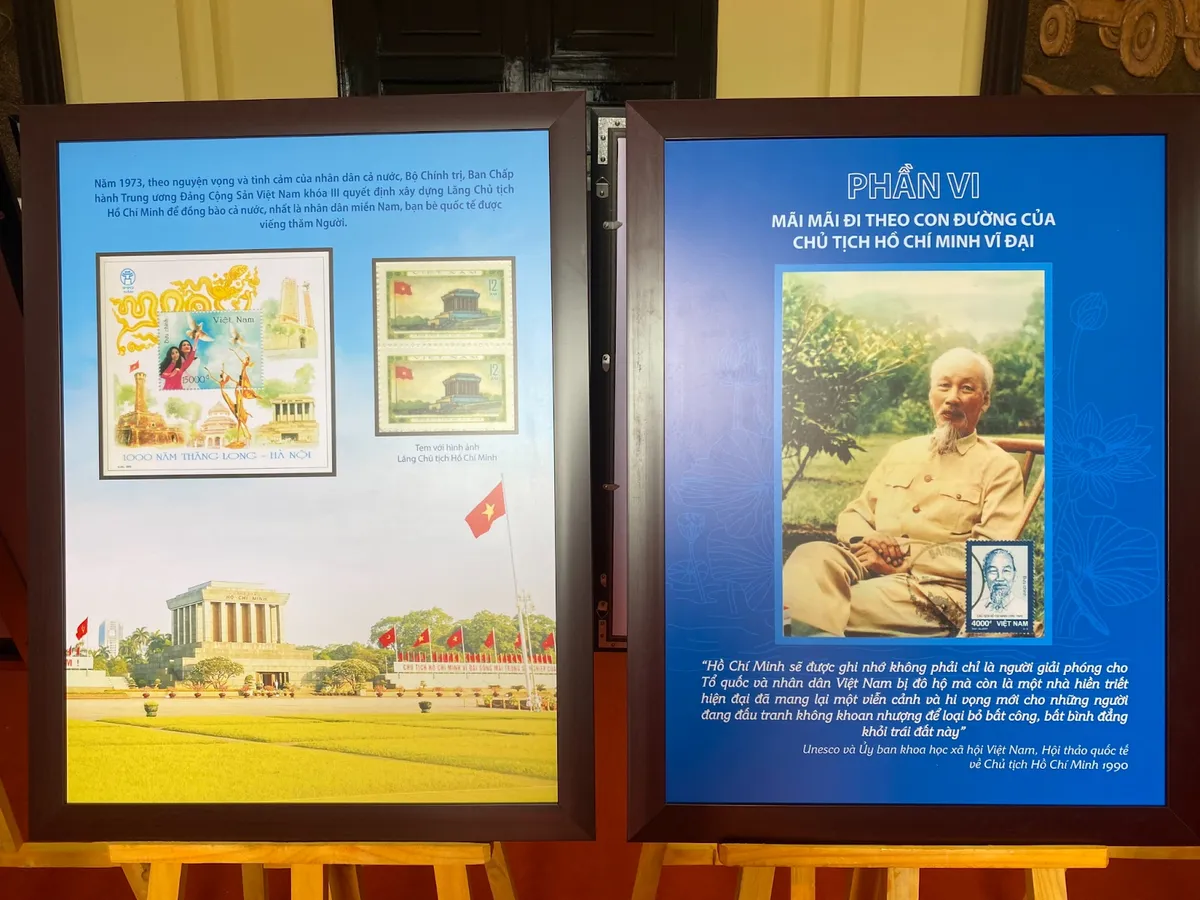 Những dấu son lịch sử được t&aacute;i hiện qua triển l&atilde;m &ldquo;H&agrave;nh tr&igrave;nh theo dấu ch&acirc;n B&aacute;c Hồ&rdquo; - Ảnh 18.