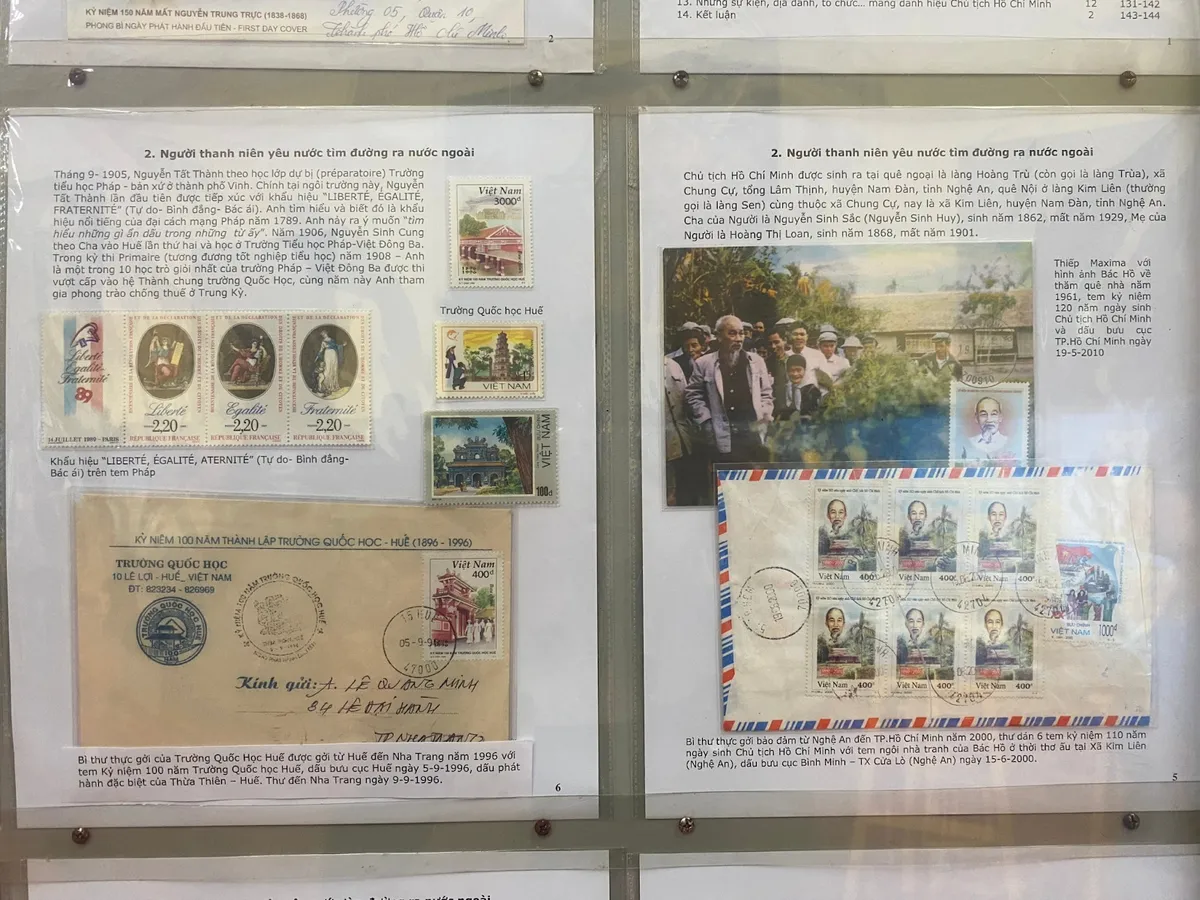 Những dấu son lịch sử được t&aacute;i hiện qua triển l&atilde;m &ldquo;H&agrave;nh tr&igrave;nh theo dấu ch&acirc;n B&aacute;c Hồ&rdquo; - Ảnh 15.