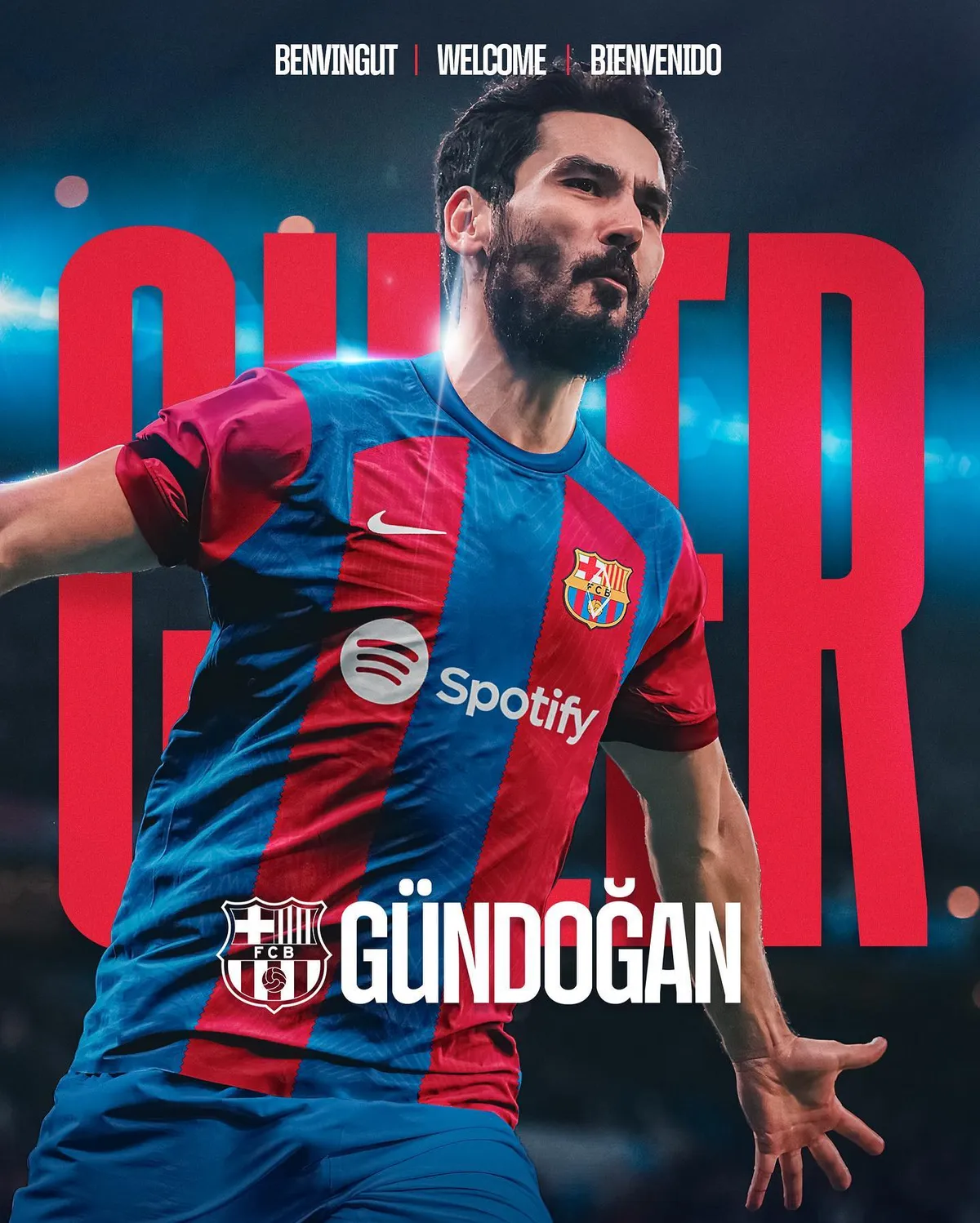 Barcelona ch&iacute;nh thức c&ocirc;ng bố t&acirc;n binh Ilkay Gundogan - Ảnh 2.