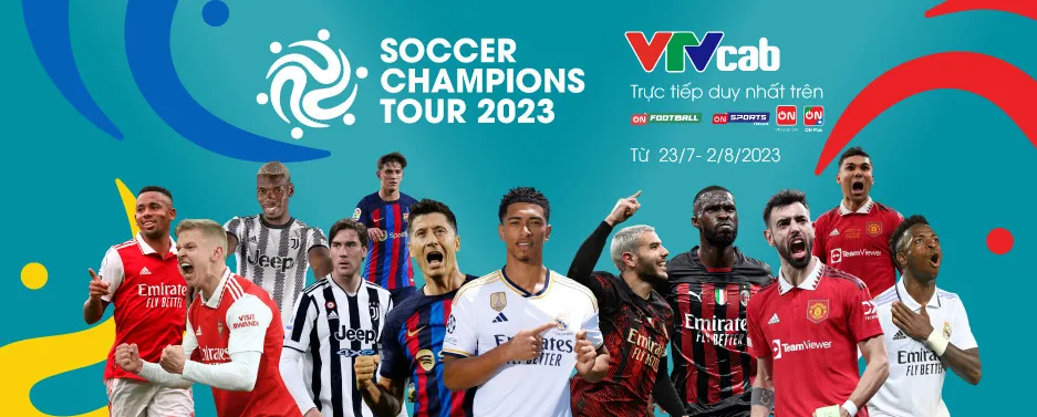 VTVcab phát sóng độc quyền tour du đấu của 6 CLB hàng đầu châu Âu tại Mỹ - Ảnh 1. VTVcab phát sóng độc quyền tour du đấu của 6 CLB hàng đầu châu Âu tại Mỹ - Ảnh 1.