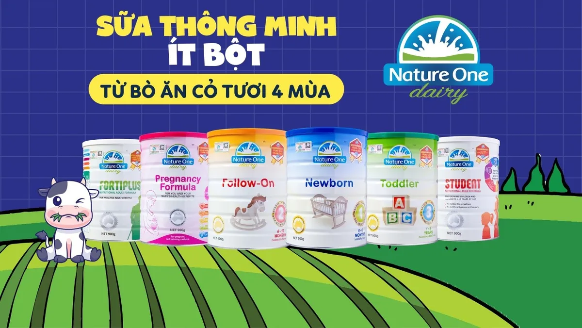 Nature One Dairy được vinh danh trong Top 100 sản phẩm, dịch vụ tốt nhất cho gia đình, trẻ em năm 2023 - Ảnh 1.