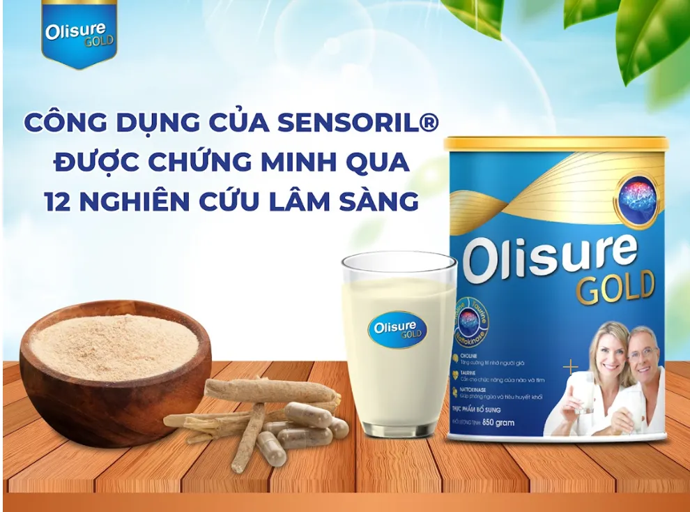 Olisure Gold  - Giải ph&aacute;p chăm s&oacute;c n&atilde;o bộ d&agrave;nh cho người trưởng th&agrave;nh v&agrave; người cao tuổi - Ảnh 3.