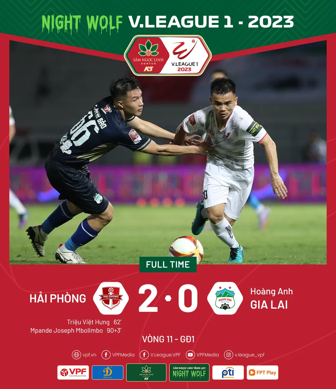 Kết quả vòng 11 V.League 2023, loạt trận 04/6: CLB Hà Nội ngắt mạch trận thất vọng - Ảnh 3. Kết quả vòng 11 V.League 2023, loạt trận 04/6: CLB Hà Nội ngắt mạch trận thất vọng - Ảnh 3.