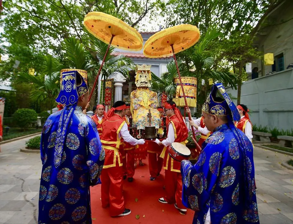 Lễ hội kỷ niệm 595 năm Ngày vua Lê Thái Tổ đăng quang - Ảnh 4.