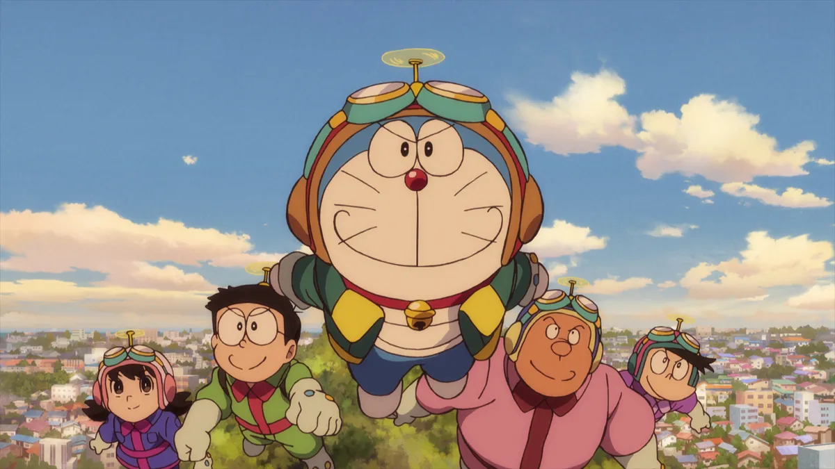 “Doraemon: Nobita và vùng đất lý tưởng trên bầu trời” giành ngôi vương thể loại anime tại Việt Nam - Ảnh 1.