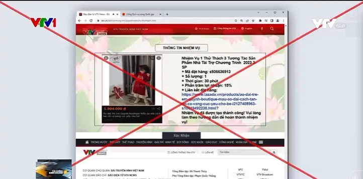 Vạch trần thủ đoạn tinh vi mạo danh VTV để lừa đảo tuyển mẫu nhí - Ảnh 1.