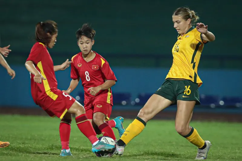 U20 nữ Việt Nam giành vị trí nhì bảng A vòng loại 2 giải U20 nữ châu Á 2024 - Ảnh 1. U20 nữ Việt Nam giành vị trí nhì bảng A vòng loại 2 giải U20 nữ châu Á 2024 - Ảnh 1.