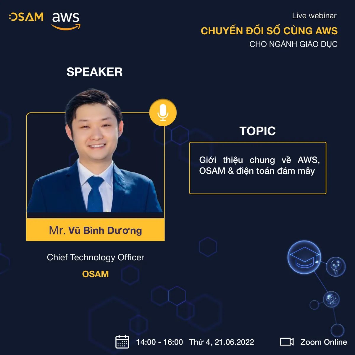 WEBINAR: Chuyển đổi số cùng AWS cho ngành giáo dục - Vượt qua thách thức, khám phá giải pháp - Ảnh 2.