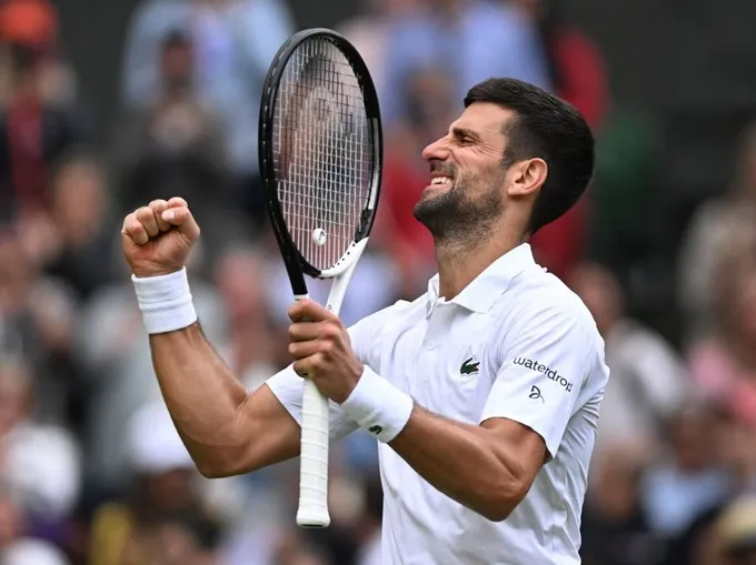Novak Djokovic lần thứ 46 vào bán kết Grand Slam - Ảnh 2. Novak Djokovic lần thứ 46 vào bán kết Grand Slam - Ảnh 2.