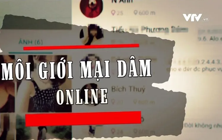 Tràn lan môi giới mại dâm online - Ảnh 1.