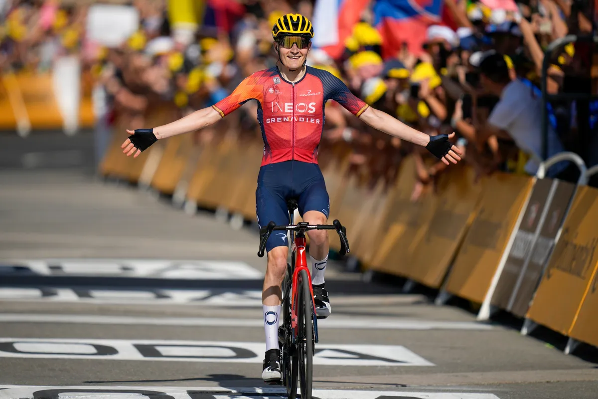Carlos Rodriguez về nhất chặng 14 Tour de France 2023 - Ảnh 2. Carlos Rodriguez về nhất chặng 14 Tour de France 2023 - Ảnh 2.