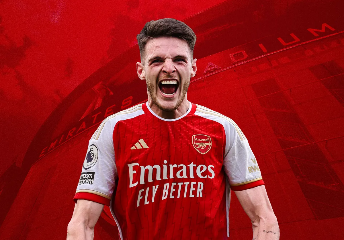 Declan Rice tới Arsenal với mức giá kỷ lục - Ảnh 2.