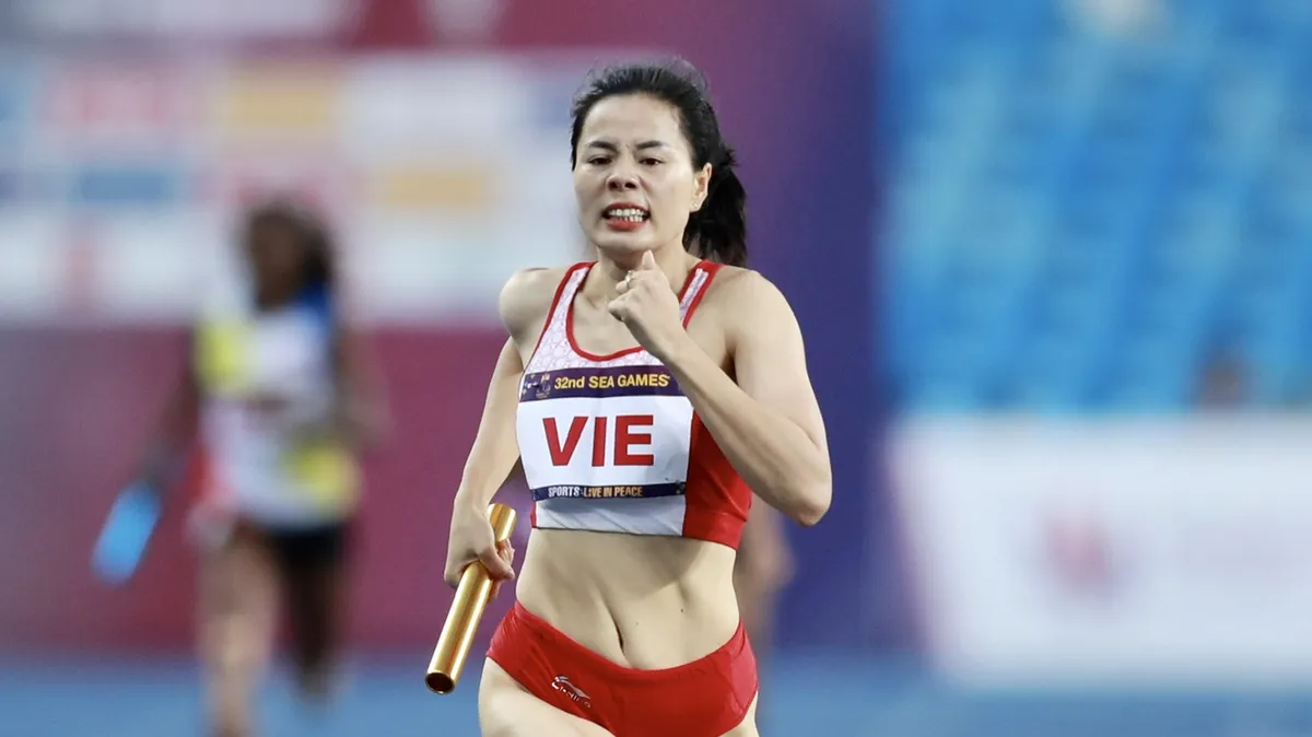 Việt Nam giành Huy chương Vàng điền kinh nữ châu Á - Ảnh 2. Việt Nam giành Huy chương Vàng điền kinh nữ châu Á - Ảnh 2.