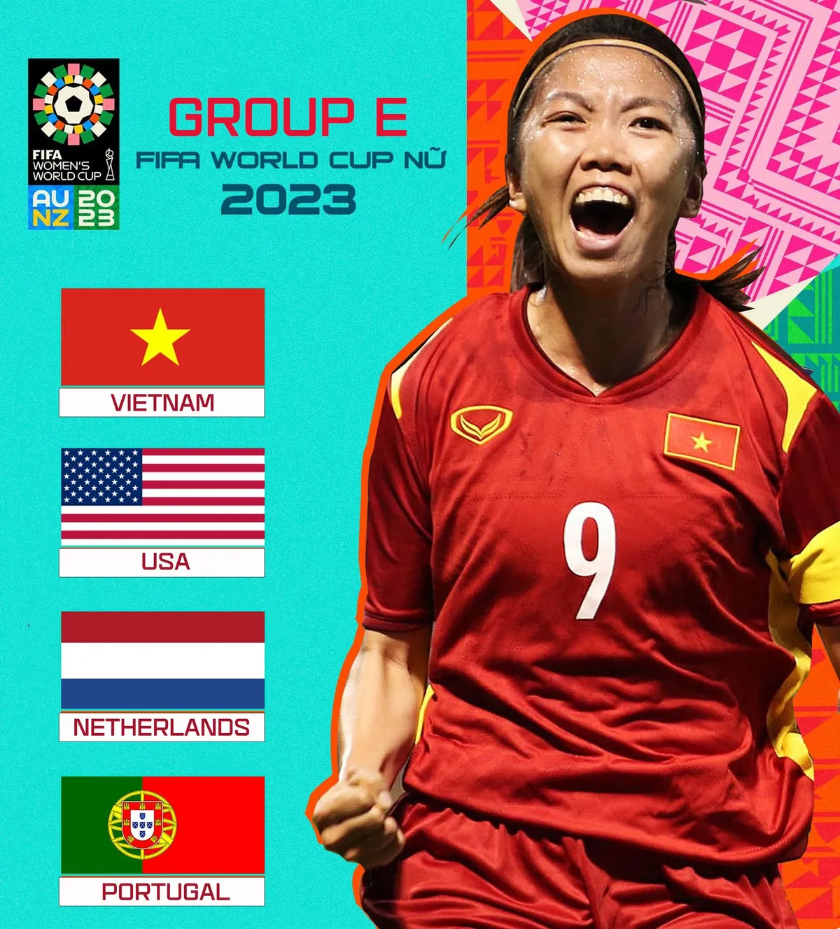 Bảng đấu khó khăn cho ĐT nữ Việt Nam tại World Cup 2023 - Ảnh 1. Bảng đấu khó khăn cho ĐT nữ Việt Nam tại World Cup 2023 - Ảnh 1.