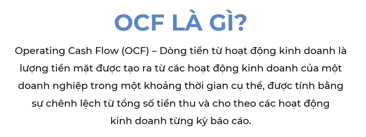 Đo sức khỏe tài chính của doanh nghiệp qua dòng tiền từ hoạt động kinh doanh - Ảnh 1.