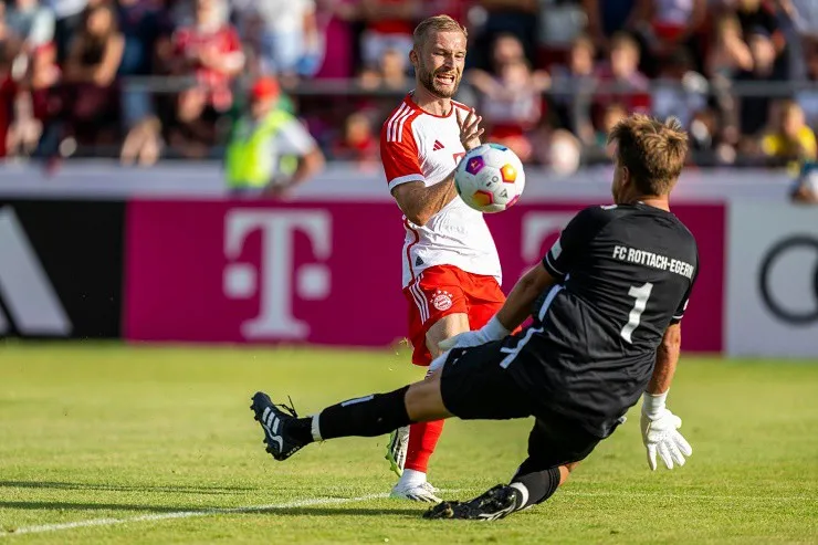 Bayern Munich vùi dập đối thủ 27-0 trong trận giao hữu - Ảnh 1. Bayern Munich vùi dập đối thủ 27-0 trong trận giao hữu - Ảnh 1.