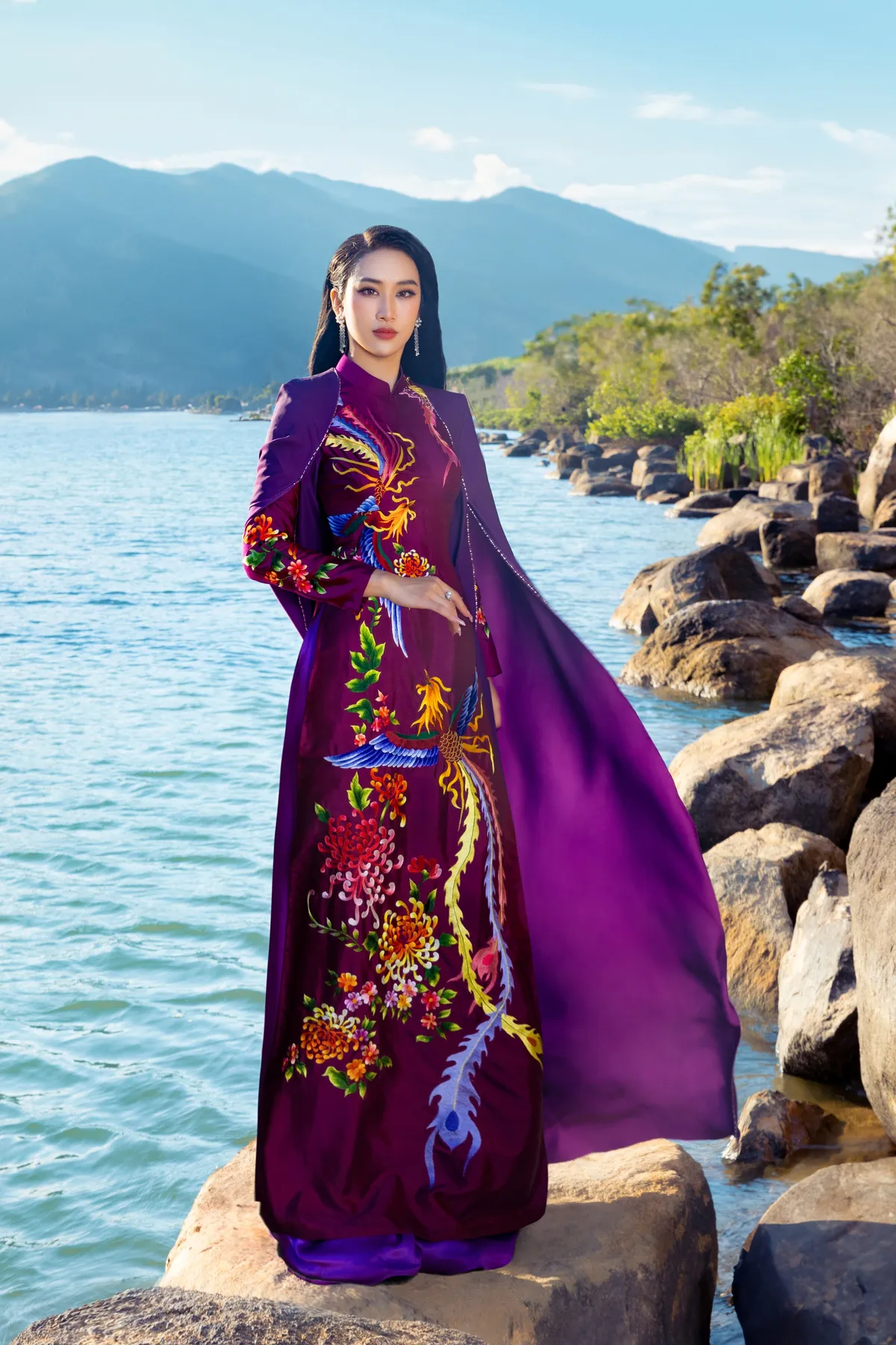 Thí sinh Miss World Vietnam 2023 khoe nét duyên dáng trước đêm Chung kết - Ảnh 5.