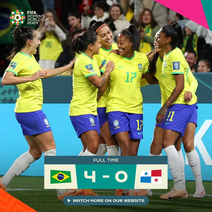 ĐT nữ Brazil và Đức khởi đầu mạnh mẽ tại World Cup 2023 - Ảnh 1. ĐT nữ Brazil và Đức khởi đầu mạnh mẽ tại World Cup 2023 - Ảnh 1.