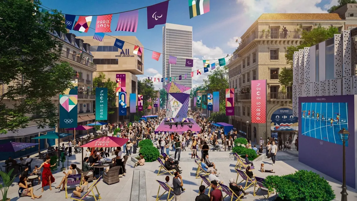 Giới thiệu Fanzone của Olympic Paris 2024 - Ảnh 1. Giới thiệu Fanzone của Olympic Paris 2024 - Ảnh 1.