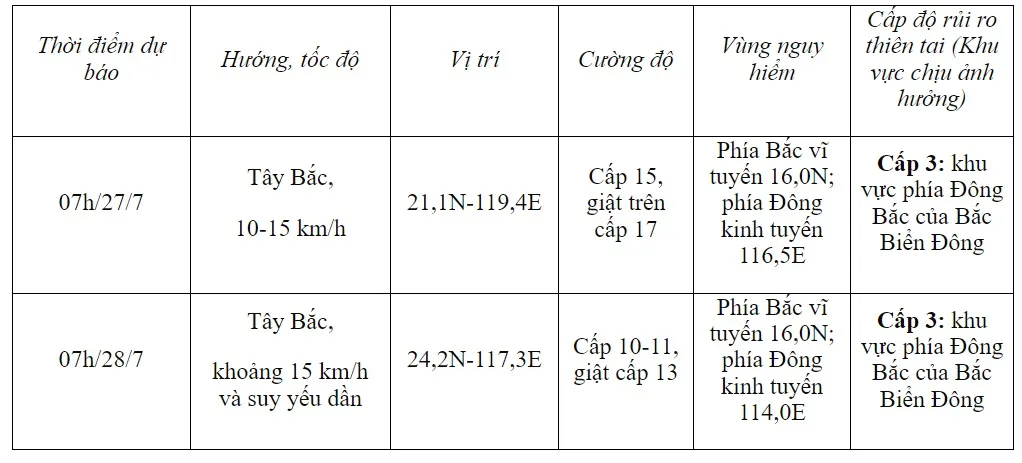 Bão Doksuri gây biển động dữ dội, sóng biển cao 5-7m - Ảnh 2.