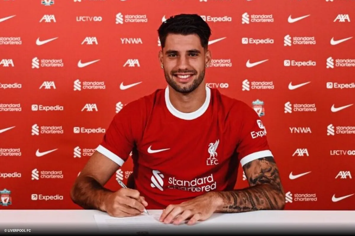 Liverpool chính thức chiêu mộ Dominik Szoboszlai - Ảnh 1.