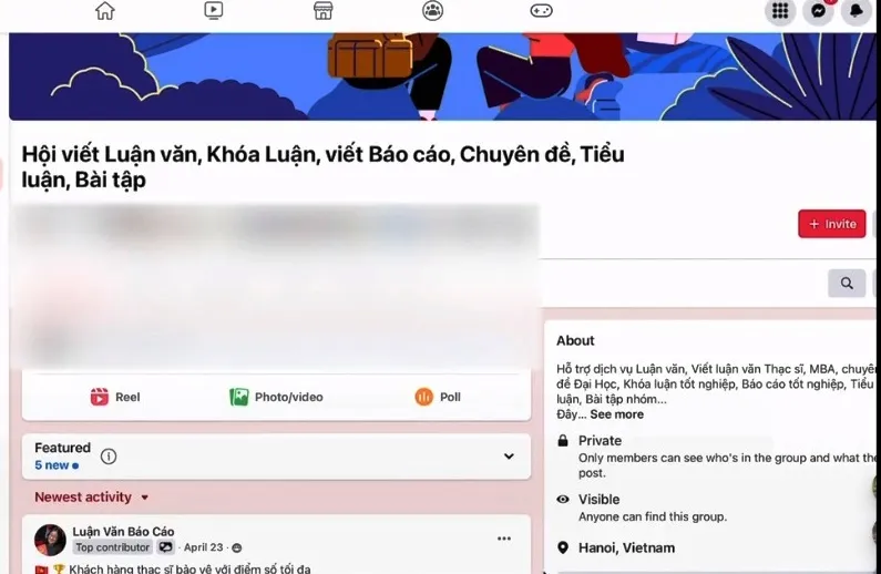 Dịch vụ viết luận văn thuê: Cần là có, giá từ vài trăm đến hàng chục triệu đồng  - Ảnh 1.