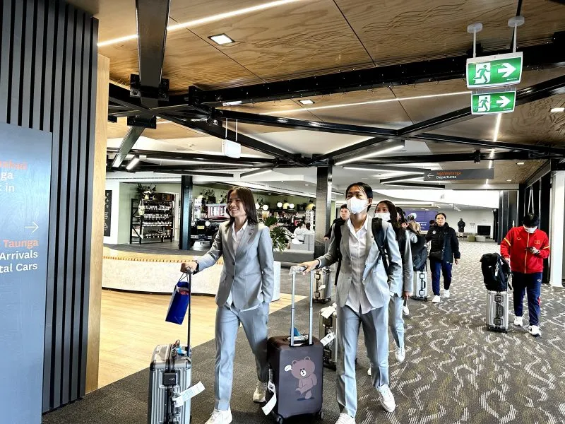 ĐT nữ Việt Nam ổn định nơi đóng quân, chuẩn bị giao hữu với chủ nhà New Zealand - Ảnh 1. ĐT nữ Việt Nam ổn định nơi đóng quân, chuẩn bị giao hữu với chủ nhà New Zealand - Ảnh 1.