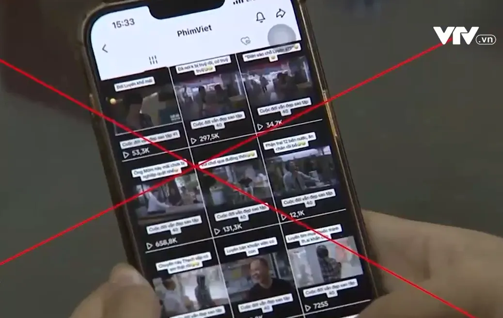 Nhiều gameshow, phim truyền hình của VTV bị vi phạm bản quyền trên TikTok - Ảnh 1.