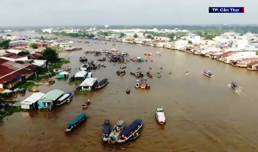 Nét độc đáo của chợ nổi Cái Răng - Ảnh 2.