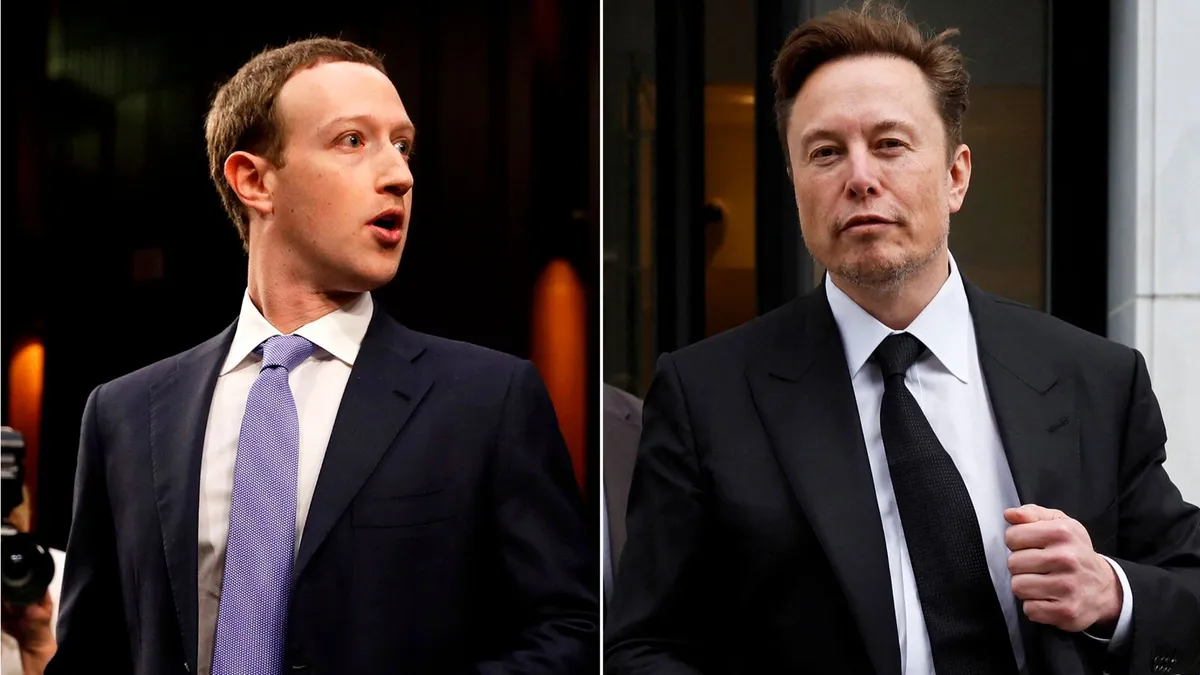 Tỷ ph&uacute; Musk tuy&ecirc;n bố sẽ đấu với tỷ ph&uacute; Zuckerberg ở Italy - Ảnh 1.