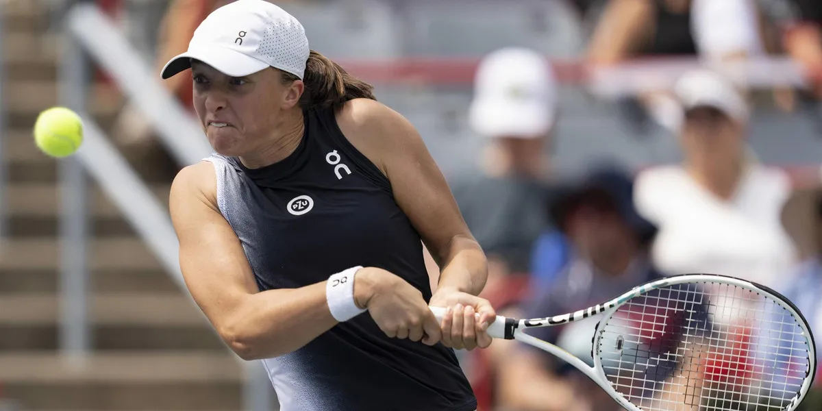 Jessica Pegula thắng ấn tượng trước Iga Swiatek tại bán kết Canada mở rộng - Ảnh 1. Jessica Pegula thắng ấn tượng trước Iga Swiatek tại bán kết Canada mở rộng - Ảnh 1.