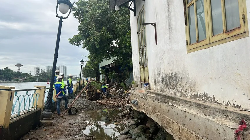 TP Hồ Chí Minh: Sẽ kiên cố hóa tuyến kè kênh Thanh Đa - Ảnh 1. TP Hồ Chí Minh: Sẽ kiên cố hóa tuyến kè kênh Thanh Đa - Ảnh 1.
