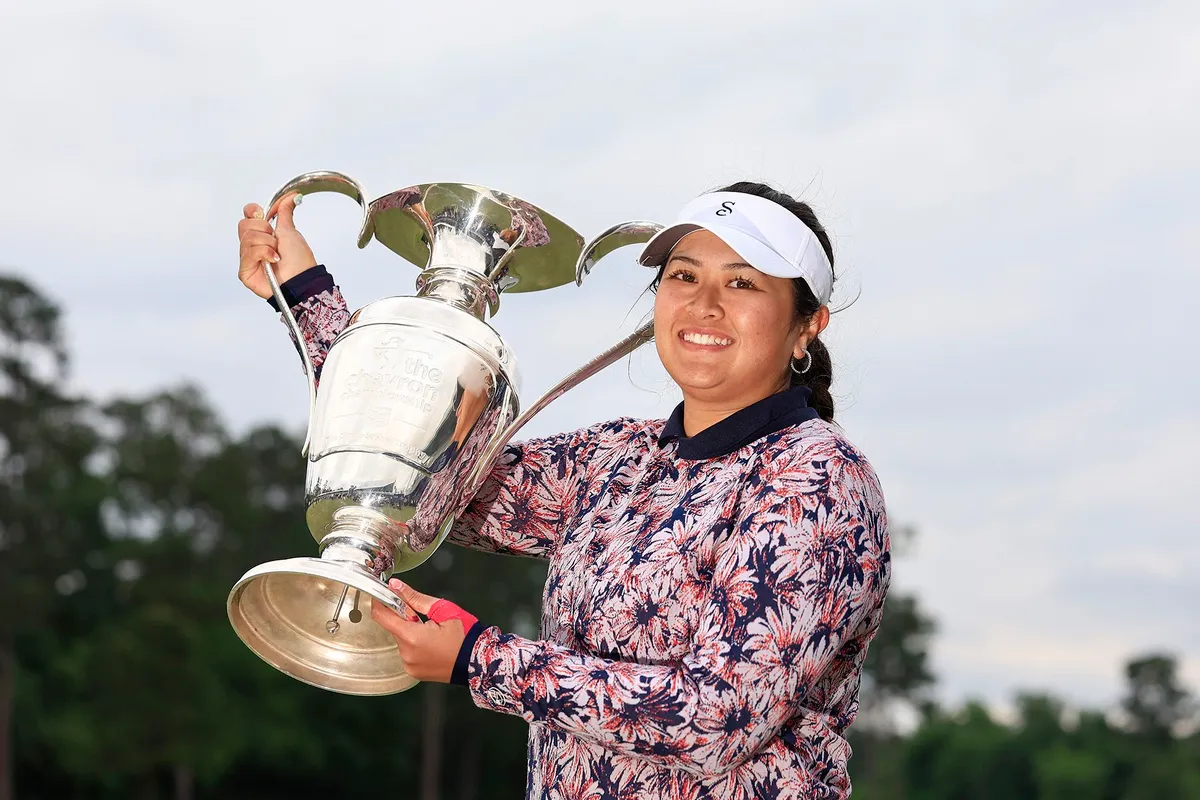 Năm 2023 đầy th&agrave;nh c&ocirc;ng của nữ golfer Lilia Vu - Ảnh 1.