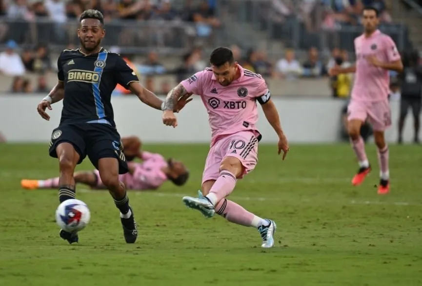 Messi lại ghi bàn, Inter Miami vào chung kết Leagues Cup - Ảnh 1. Messi lại ghi bàn, Inter Miami vào chung kết Leagues Cup - Ảnh 1.