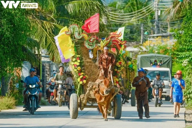 Khánh Hòa: Sôi động và vui nhộn với cuộc đua xe bò - Ảnh 1.