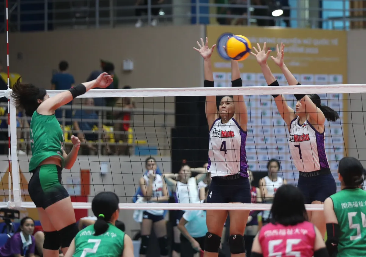 Choco Mucho (Philippines) khởi đầu thuận lợi tại VTV Cup Ferroli 2023 - Ảnh 3. Choco Mucho (Philippines) khởi đầu thuận lợi tại VTV Cup Ferroli 2023 - Ảnh 3.