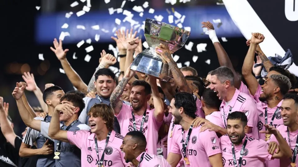 Messi tiếp tục lập công, Inter Miami giành chức vô địch Leagues Cup - Ảnh 1. Messi tiếp tục lập công, Inter Miami giành chức vô địch Leagues Cup - Ảnh 1.