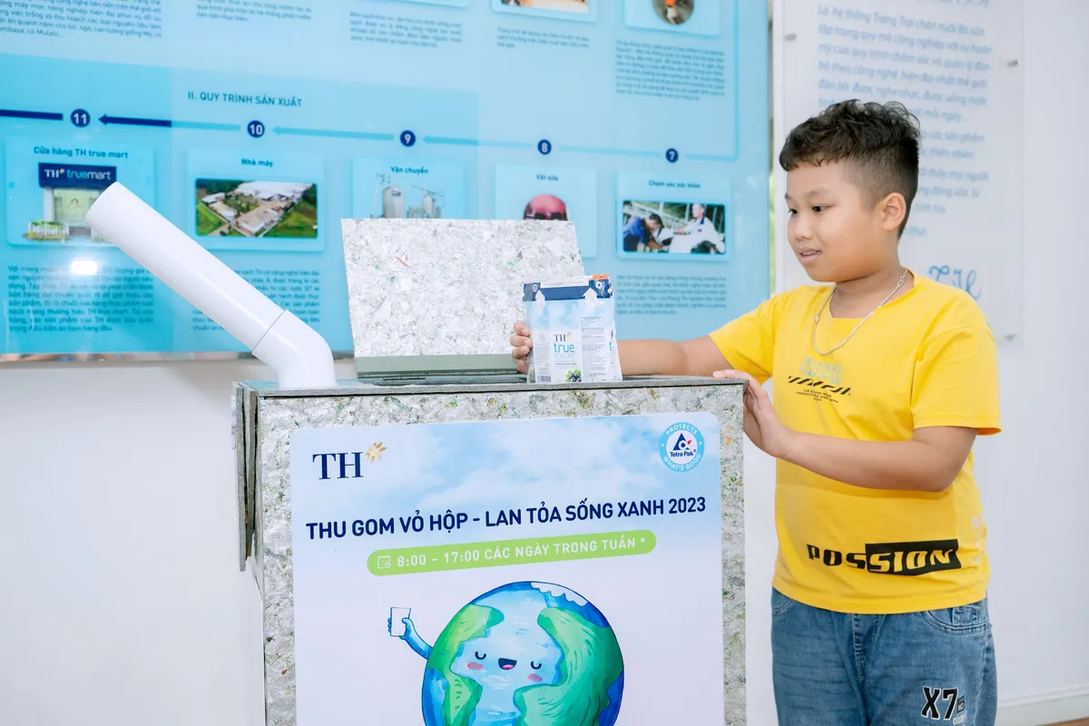 Thu gom vỏ hộp sữa &ndash; Lan tỏa sống xanh để nhận qu&agrave; từ TH True Milk - Ảnh 2.