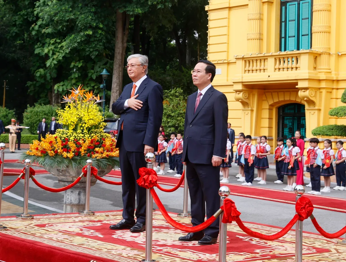 Việt Nam - Kazakhstan thống nhất đưa quan hệ hợp tác hai nước đi vào chiều sâu và hiệu quả - Ảnh 3.