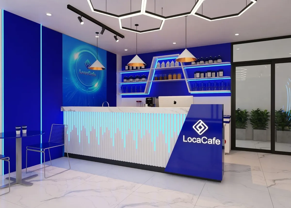 N&aacute;o nhiệt trải nghiệm c&ocirc;ng nghệ số tại gian h&agrave;ng LocaMos - sự kiện InnoEx 2023 - Ảnh 4.